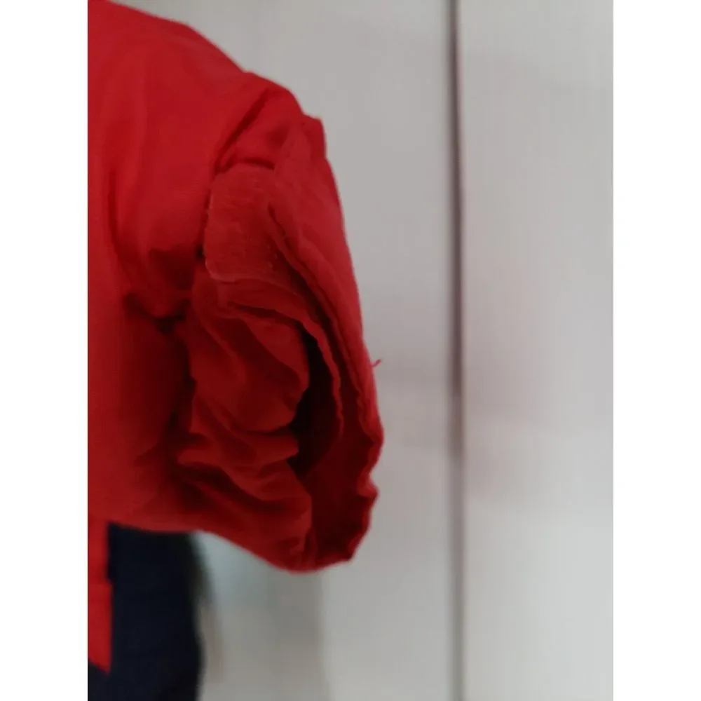 Osh Kosh‎ B'gosh Boys Red & Blue Hooded Winter Warm Coat Size 18M
